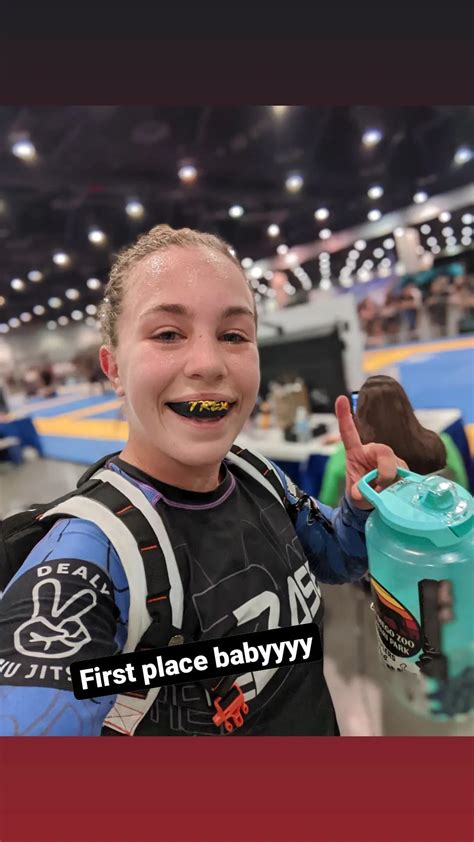 Congrats to Tasha "T-Rex" for winning a gold medal in the IBJJF Masters Worlds No-Gi competition ...