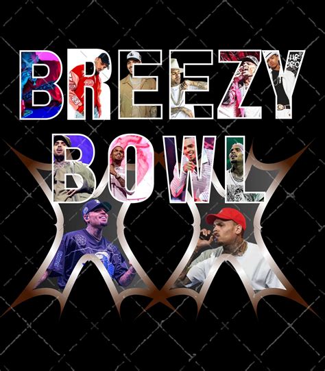 Chris Brown Breezy Bowl XX Tour 2025 T-shirt PNG Design (instant ...