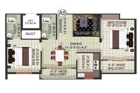 Modi Heights I in Ratu Road, Ranchi: Price, Brochure, Floor Plan, Reviews