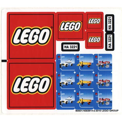 Image result for LEGO Sticker Sheets