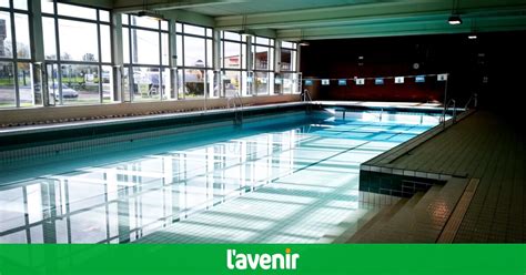 La piscine communale vidée - L'Avenir
