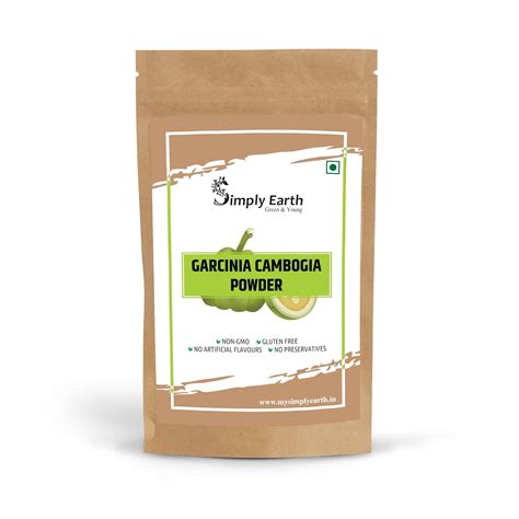 Simply Earth Pure Natural Garcinia Cambogia Fruit Extract Powder 60% ...