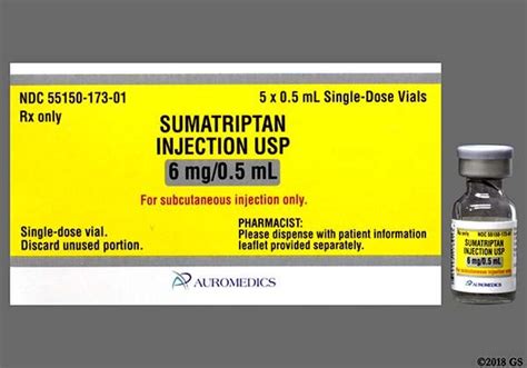 Image result for Sumatriptan 6Mg