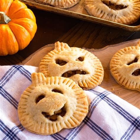 Homemade Apple Hand Pies Recipe for Halloween | The Wimpy Vegetarian