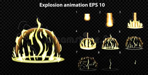 Image result for Explosion Animation Frames