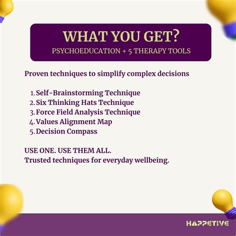 Decision Making Therapy Tool – Frameworks & Worksheets for Confident ...