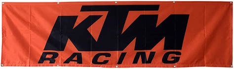 Buy Daoops KTM Racing Motorcycle Racing 2X8FT Banner Online at ...
