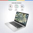 HP 14a Intel Celeron Dual Core N4500 - (4 GB/64 GB EMMC Storage/Chrome ...