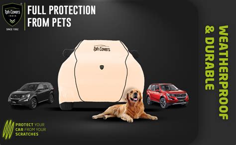 TPH Covers Nomex Heavy Duty & Custom Fit Car Cover with Premium Piping ...