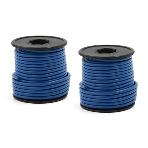 ZHuidjo 2 Pcs 10 Meters 11 Yards Blue 1.5mm2 Single Core Control Cable ...