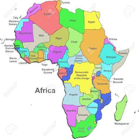 countries of AFRICA MAP - Google Search | Around The World In A Lifetime | Pinterest | Africa ...