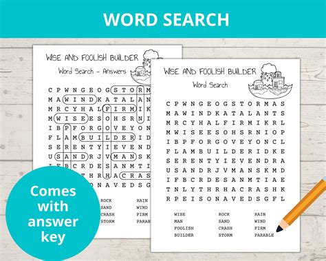 Wise and Foolish Builder, Parables of Jesus, House on the Rock, I Spy ...