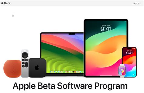 Apple Beta Program 的图像结果
