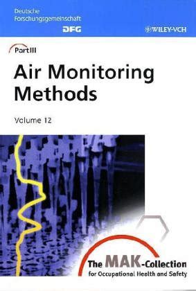 Buy The MAK–Collection for Occupational Health and Safety: Pt. 3, v. 12 ...