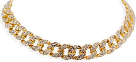 Time scent Hip Hop Iced Out Microphone Miami Cuban Choker India | Ubuy