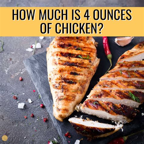 How Much Protein In 4 Ounces Of Grilled Chicken Breast - Design Talk