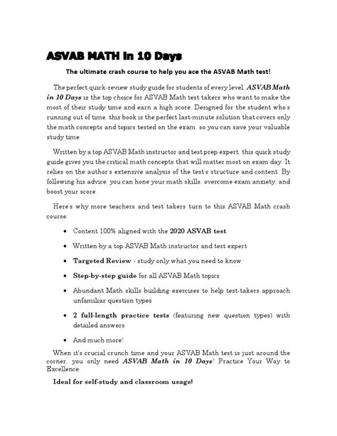 Image result for ASVAB Math Lessons