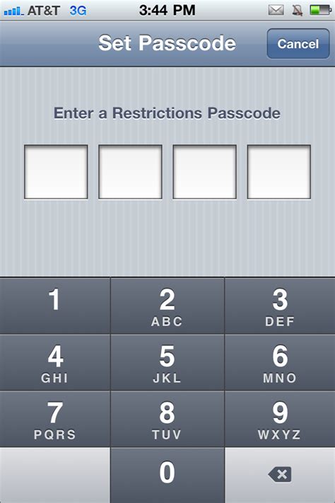 Image result for How to Recover Restrictions Passcode