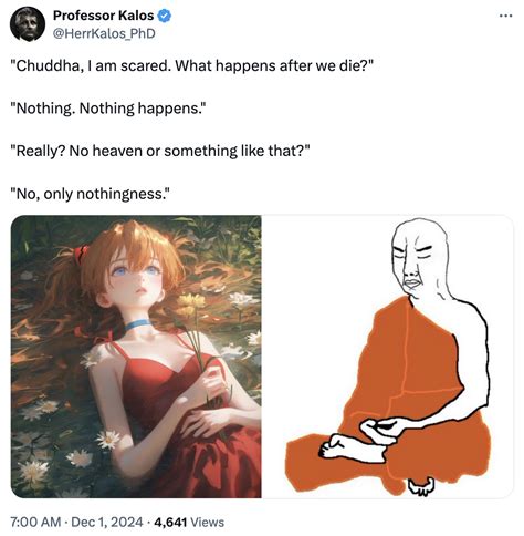 December 1st, 2024 tweet by @HerrKalos_PhD | Know Your Meme