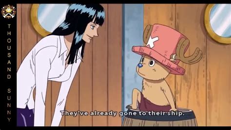 Chopper Nico Robin Moments !!! - YouTube