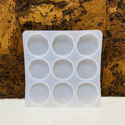 9 Cavity Round Agate Mould – Art Gossips