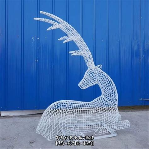 谈不锈钢鹿的象征意义-玉海雕塑