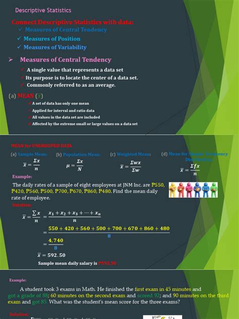Image result for Descriptive Statistics Lectures