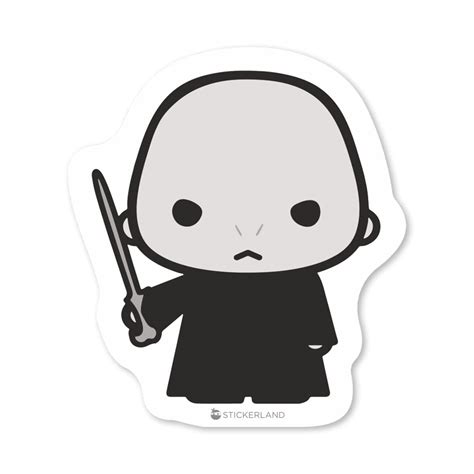 STICKERLAND Voldemort Harry Potter Vinyl HD Quality Multicolor ...