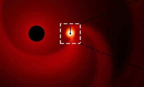 ALMA Just Spotted a Mysterious Object Orbiting a Star in Its Final Days