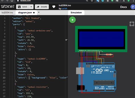 Arduino Simulator 的图像结果