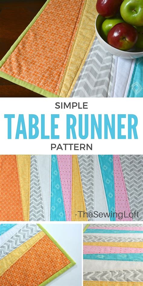 Image result for DIY Table Runner Patterns