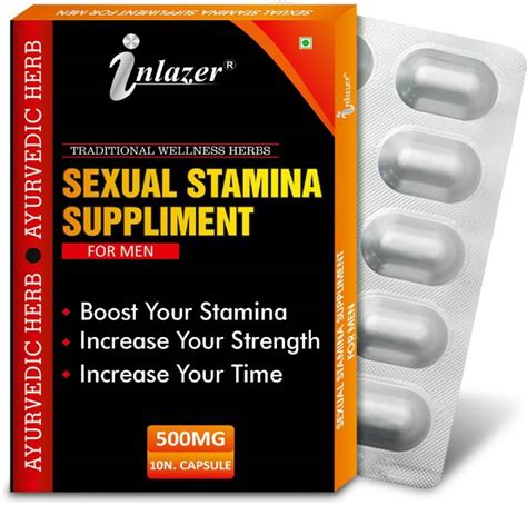 inlazer Se-xual Stamina Capsules, Men Stamina For Power Fast Acting ...