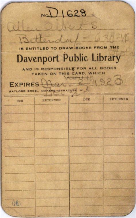 Library Cards 的图像结果