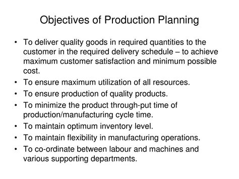 Production Planning Objective 的图像结果