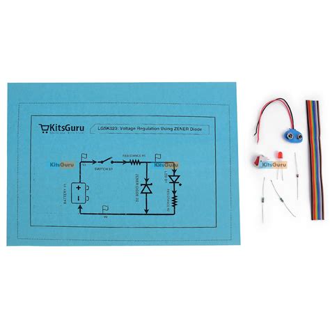 DIY Kit - Voltage Regulation Using zener diode : LGSK020 School Project ...