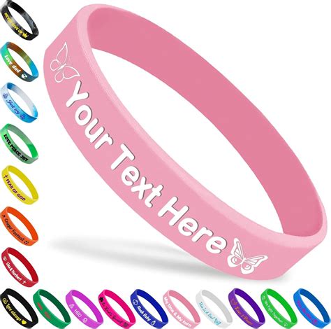 Personalized Silicone Bracelets