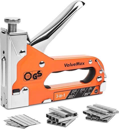 ValueMax Staple Gun 3 in 1 | Heavy Duty Stapler with India | Ubuy