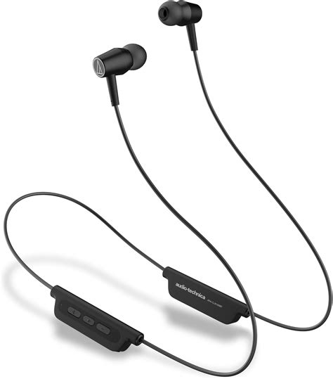 Audio-Technica Wireless Headphones with 200 Hours Standby Time, In-Ear ...