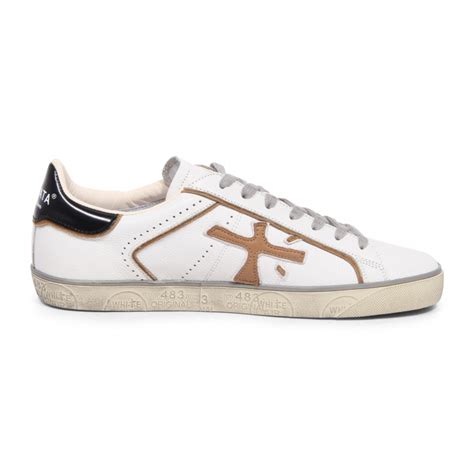 8213AT sneaker uomo PREMIATA STEVEN man vintage effect shoes