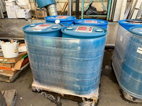 4 - 208 LITRE BARRELS OF MERCURY -46 DEGREE CELSIUS WATER SYSTEM ANTI ...