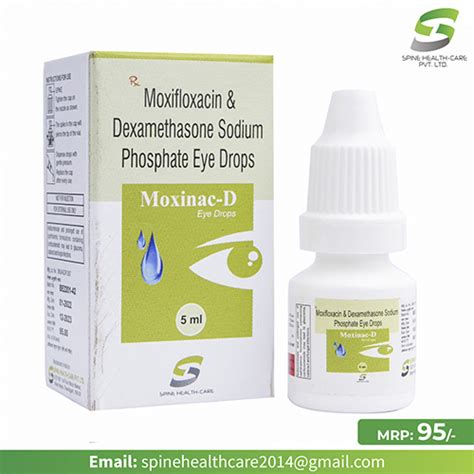 MOXINAC-D EYE DROPS Spine Health Care Pvt Ltd