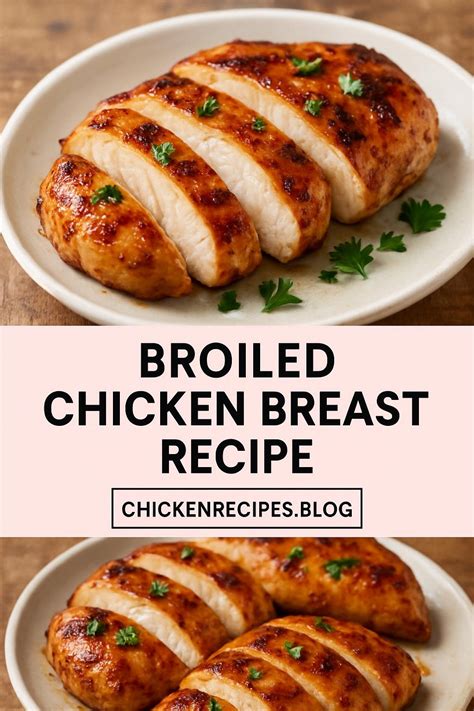Broiled Chicken Breast: Juicy, Flavorful, and Easy to Make Broiled ...