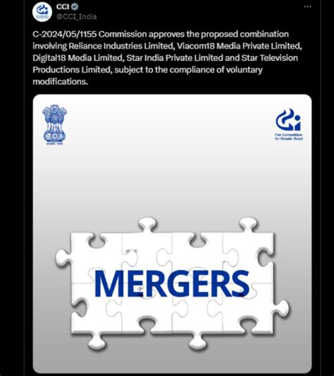 ரிலையன்ஸ்-டிஸ்னி இணைப்புக்கு CCI ஒப்புதல்.. ஆனா ஒரு செக்.. என்ன நடந்தது ...