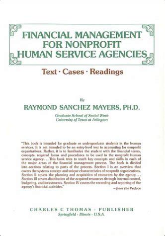 Financial Management for Nonprofit Human Service Agencies : Mayers ...