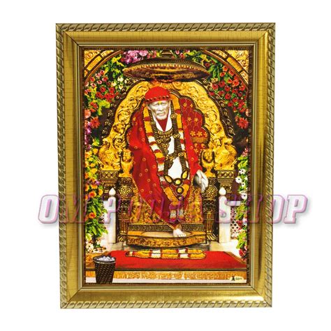 Saibaba in Photo Frame buy online from India at best price