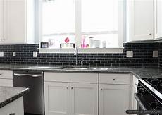 Black Backsplash Kitchen by Black Slate Backsplash Tile New Caledonia Granite Black Backsplash Kitchen