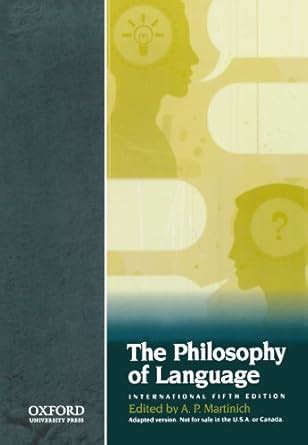 Buy The Philosophy of Language, Fifth Edition, International Edition ...