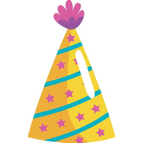 yellow party hat 24091806 PNG