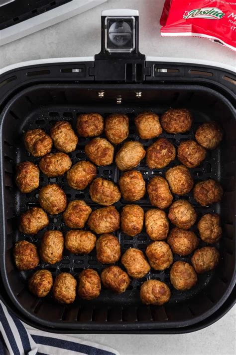 Air Fryer Frozen Meatballs | Air Frying Foodie