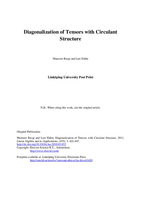 Image result for Circulant Matrix Diagonalization
